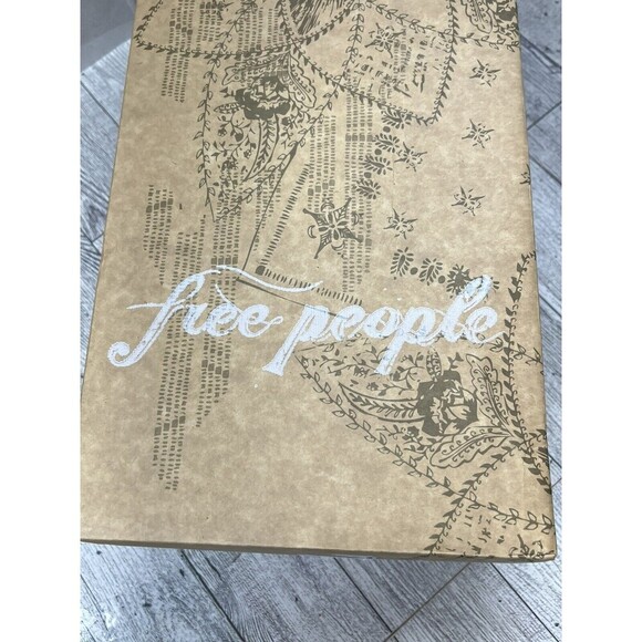 Free People Heat Wave Corset Wrap Ribbons Espadrille 38/7.5 Fairy Grunge - Picture 14 of 14